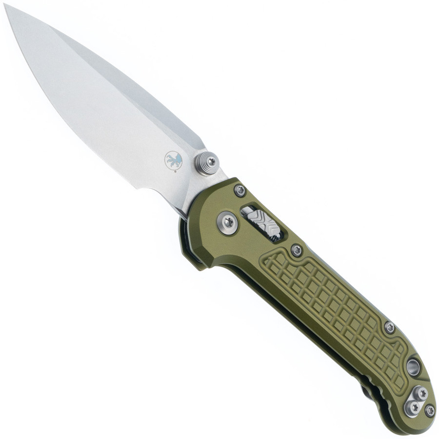 LUDT S/E Ram-Lok Frag Stonewash OD Green - Microtech Knives