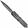 Dirac D/E Natural Clear Apocalyptic Full Serrated - Microtech
