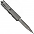 Dirac D/E Natural Clear Apocalyptic Full Serrated - Microtech