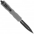 Dirac Delta D/E Natural Clear Full Serrated - Microtech Knives
