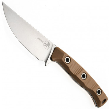 Akris Stonewash G10 Dark Earth - Microtech Knives