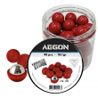 40 balls Titan cal.68 steel and rubber for T4E cal.68 - Aegon