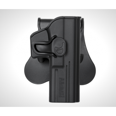 HOLSTER RIGIDE AMOMAX G2 GLOCK NOIR