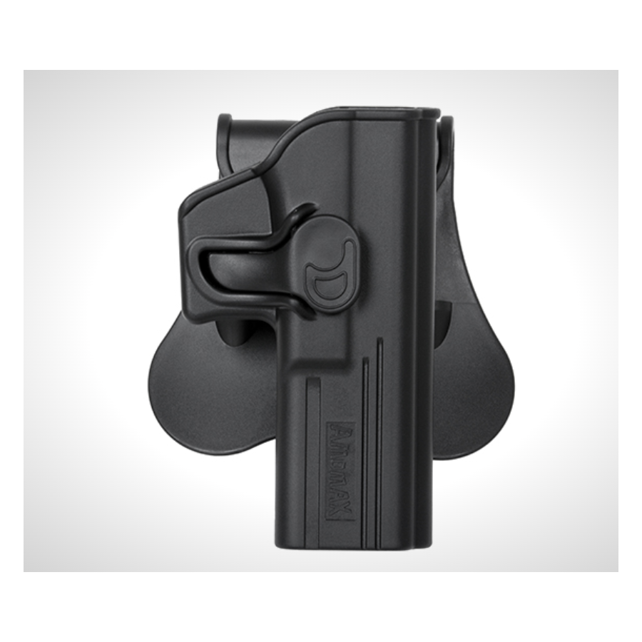 HOLSTER RIGIDE AMOMAX G2 GLOCK NOIR