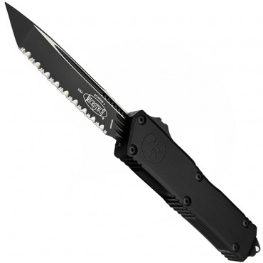 Scarab 2 Gen III Executive T/E Full Serrated Black Tactical - Microtech