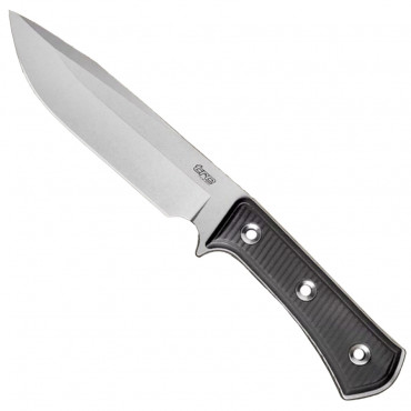 Apocalypse Elmax S.W. Double Black Canvas Micarta - TRC