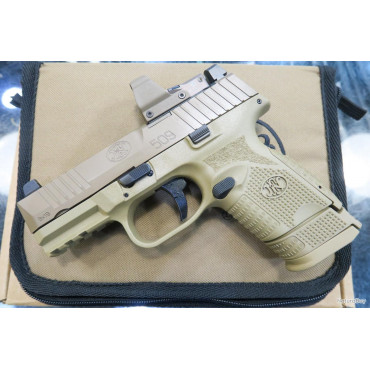 Pistolet FN 509 Compact MRD TAN cal 9x19 + Leupold DP-PRO