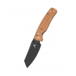 BESTECH - BMK06-S-4 - Couteau pliant PVD/BRONZE