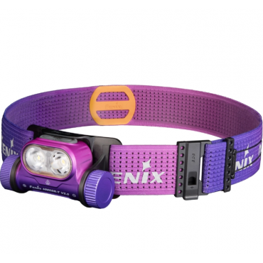FENIX - HM65RT V2.0 NEBULA - Lampe Frontale Rechargeable - 1600 LUMENS