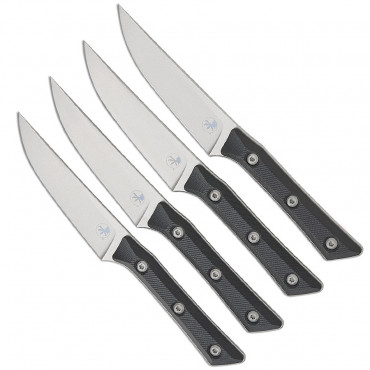 Coffret de 4 couteaux à steak STD SW G10 - Microtech