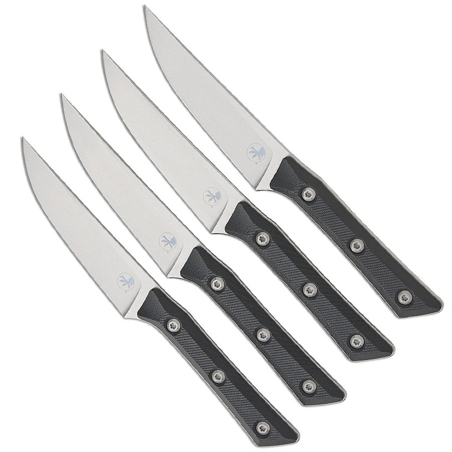 Coffret de 4 couteaux à steak STD SW G10 - Microtech