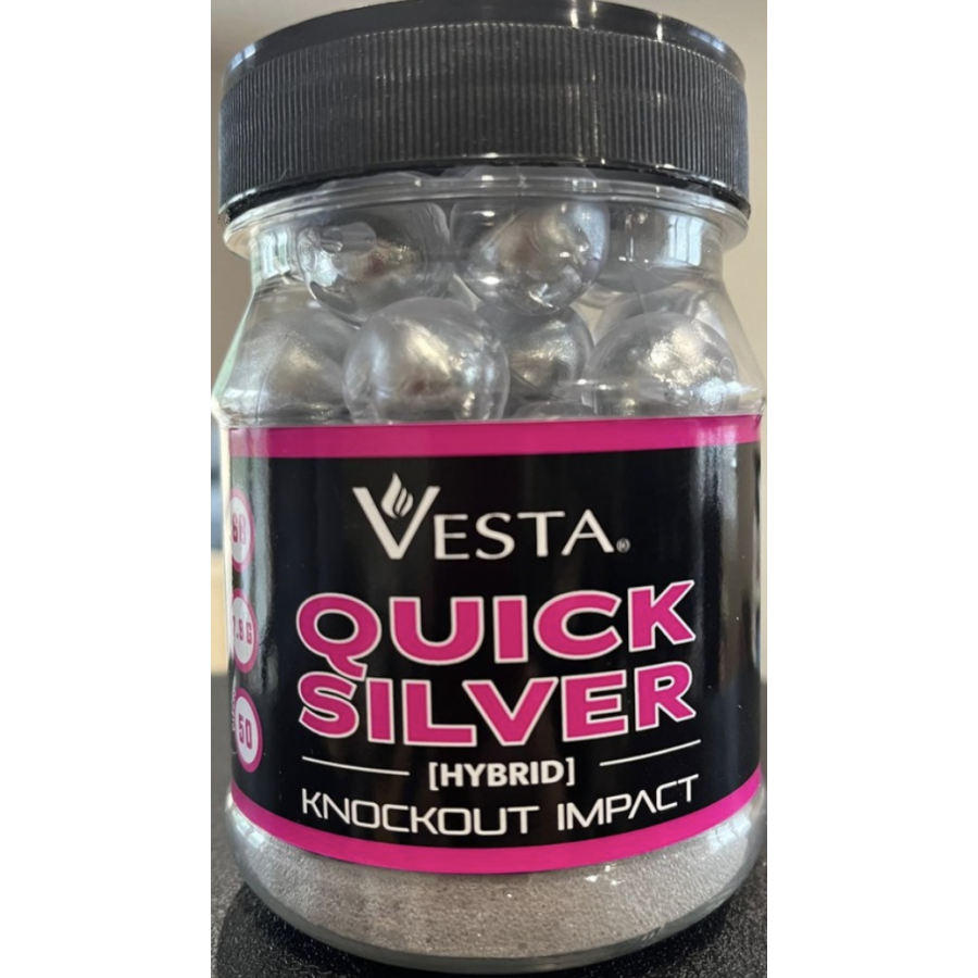 VESTA QUICK SILVER HYBRID KNOCKOUT IMPACT CAL. .68 – BOÎTE DE 50