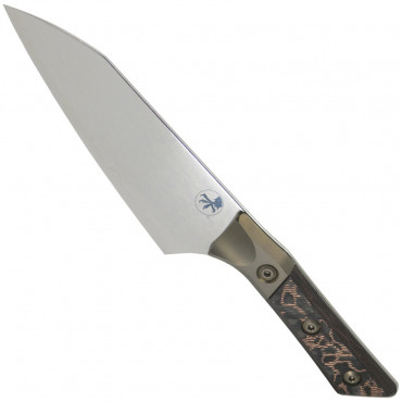 SANTOKU 6" SANMAI DAMAS M390 TITANE LIVE-WIRE FDC Marfione PROTOTYPE