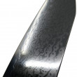 SANTOKU 6" DLC SANMAI DAMAS M390 TITANE LIVE-WIRE FIBRE DE CARBONE Marfione