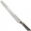 BRISKET KNIFE LIVEWIRE CARBON FIBER BRONZED BOLSTER SAN MAI DAMASCUS M390 STANDARD PROTOTYPE
