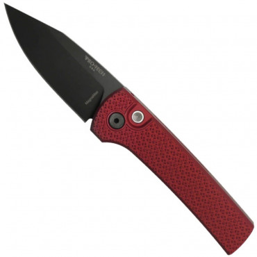 Scapegoat Red Textured DLC Blade - BSW 2026 - Pro-Tech
