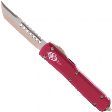 Ultratech Hellhound Red Bronzed Signature - Microtech Knives