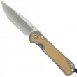 Large Sebenza 31 Micarta Canvas Naturel