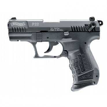 Walther P22 BLACK - Pistolet d'Alarme - Cal. 9mm PAK - Umarex
