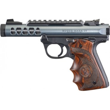 Ruger Mark Iv 22 45 Lite Grey Wood 22lr Cat B Armes Bastille