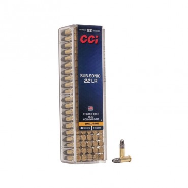 22lr Subsonic - Hollow Point - CCI