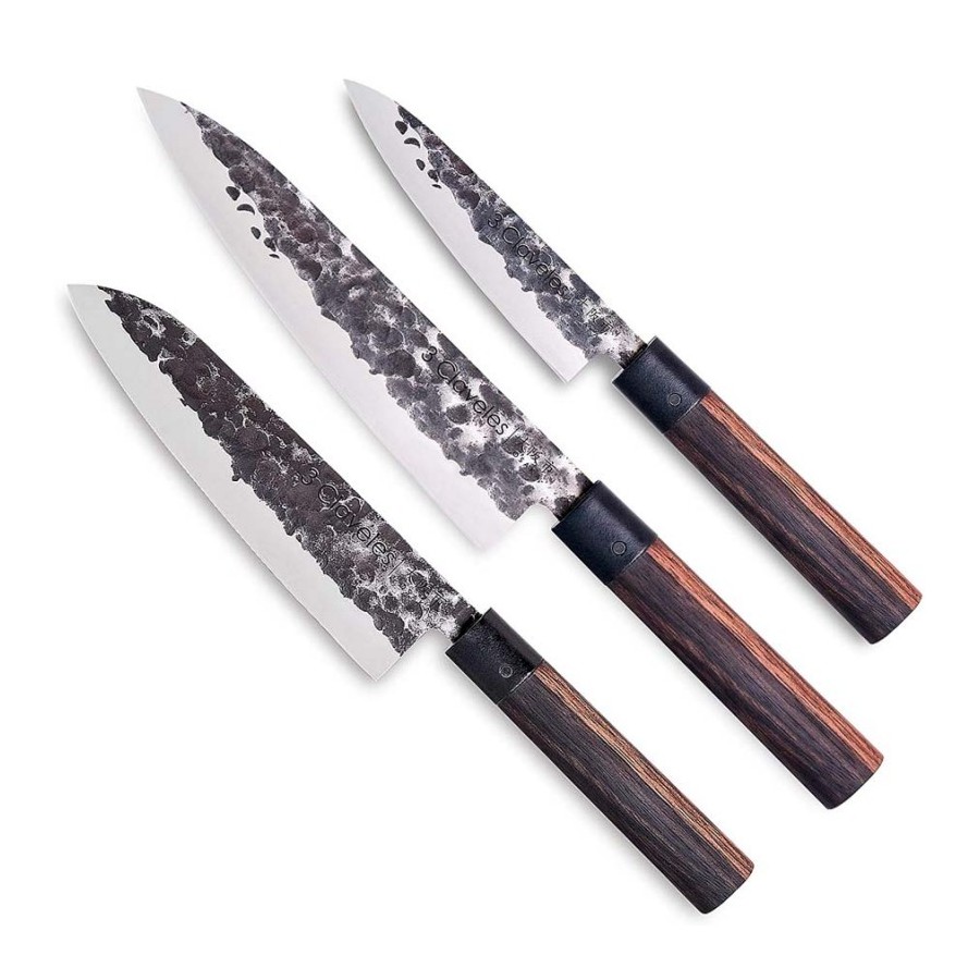 Set of 3 Kitchen's Knives Osaka - 3 Claveles
