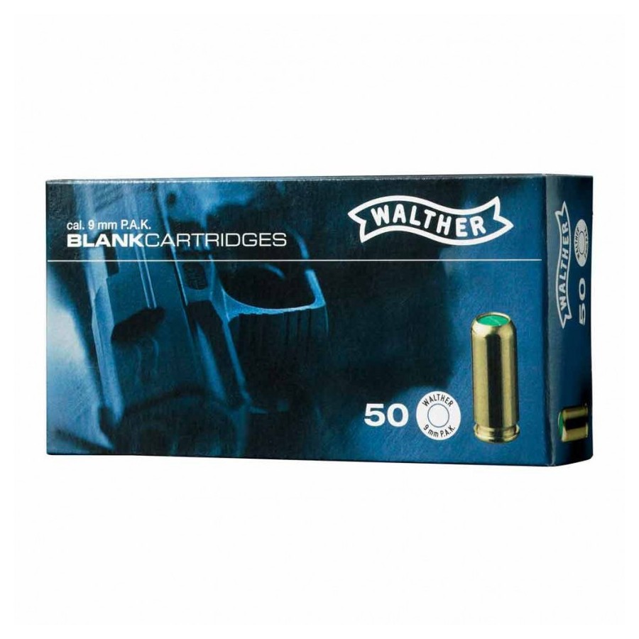 Blank Cartridge - 9mm PAK - Walther
