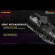Tactical Rechargeable Flashlight - P20i - Nitecore