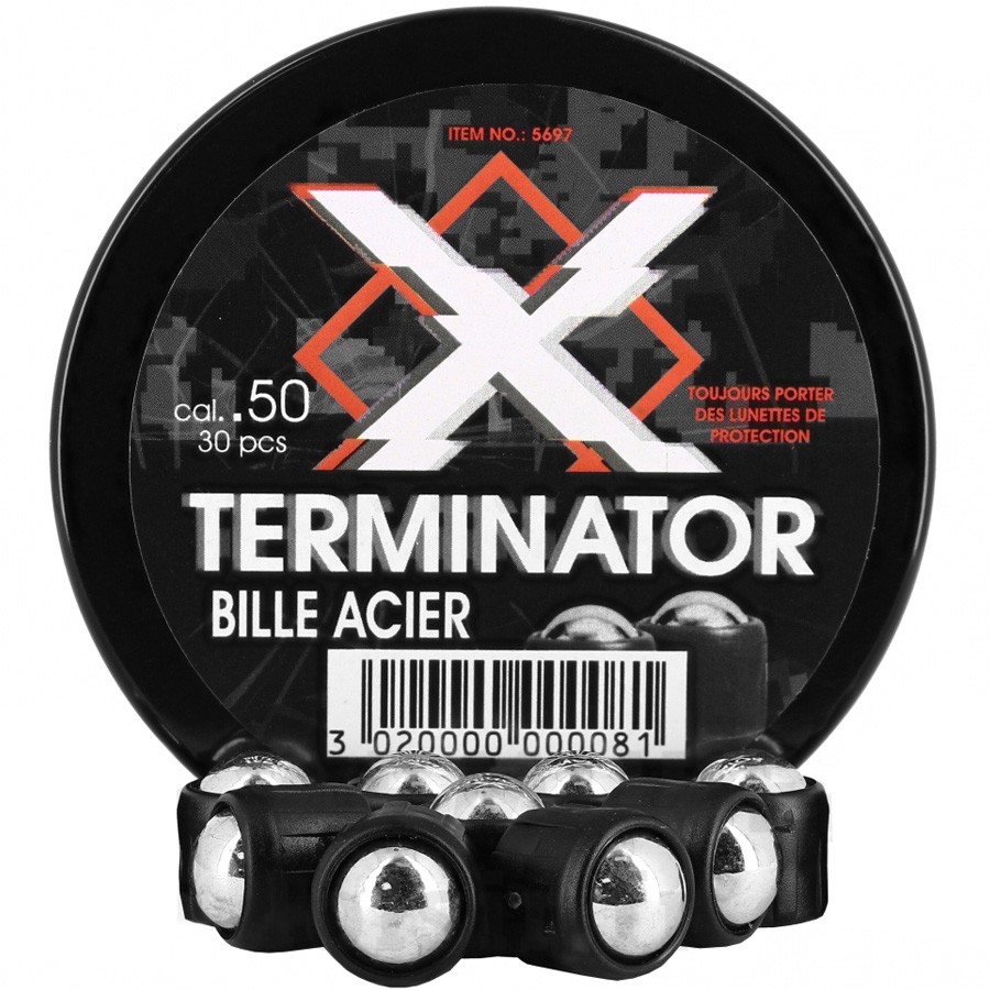 X-Terminator - Bille Acier Cal .50 pour HDR Umarex