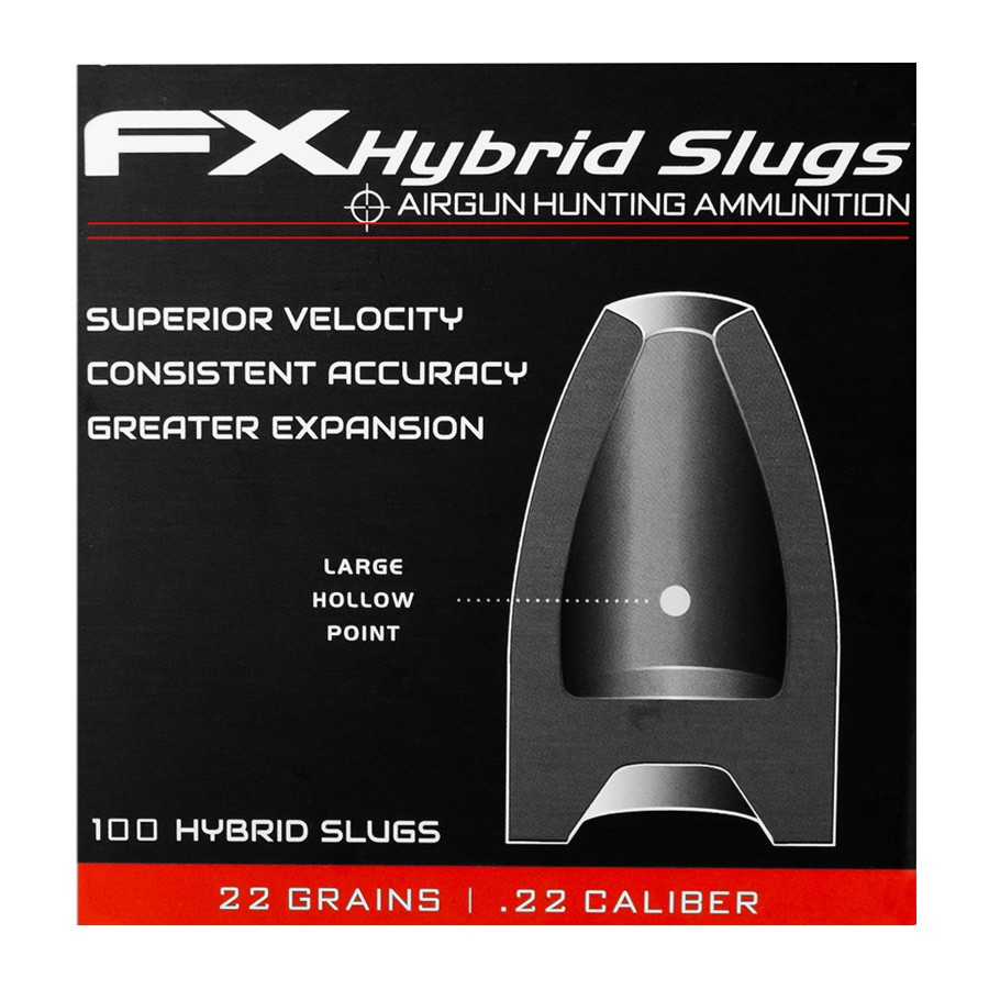 FX HYBRID SLUGS .22 CAL 