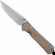 SMALL SEBENZA 31 MICARTA CANVAS INLAY - CHRIS REEVE