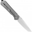 Large Sebenza 31 Plain Glass Blasted Tanto / Silver Hardware - Chris Reeve