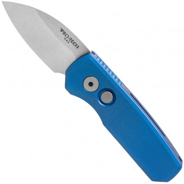 Runt 5 Blue Smooth Wharncliffe - R5101 - Pro-Tech