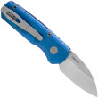 Runt 5 Blue Smooth Wharncliffe - R5101 - Pro-Tech