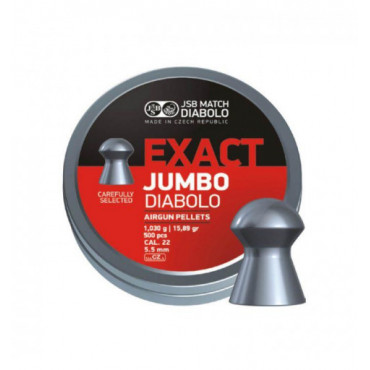 Pellets JSB 5.5 Exact Jumbo Heavy / 1.03g Box of 500 pcs