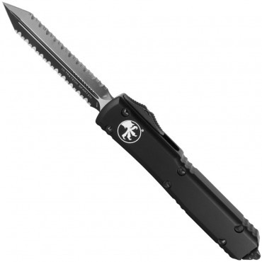 Ultratech Spartan Tactical Double Full Serrated - Microtech Knives