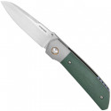 Mula Custom Sheepsfoot Green - Enrique Pena knives