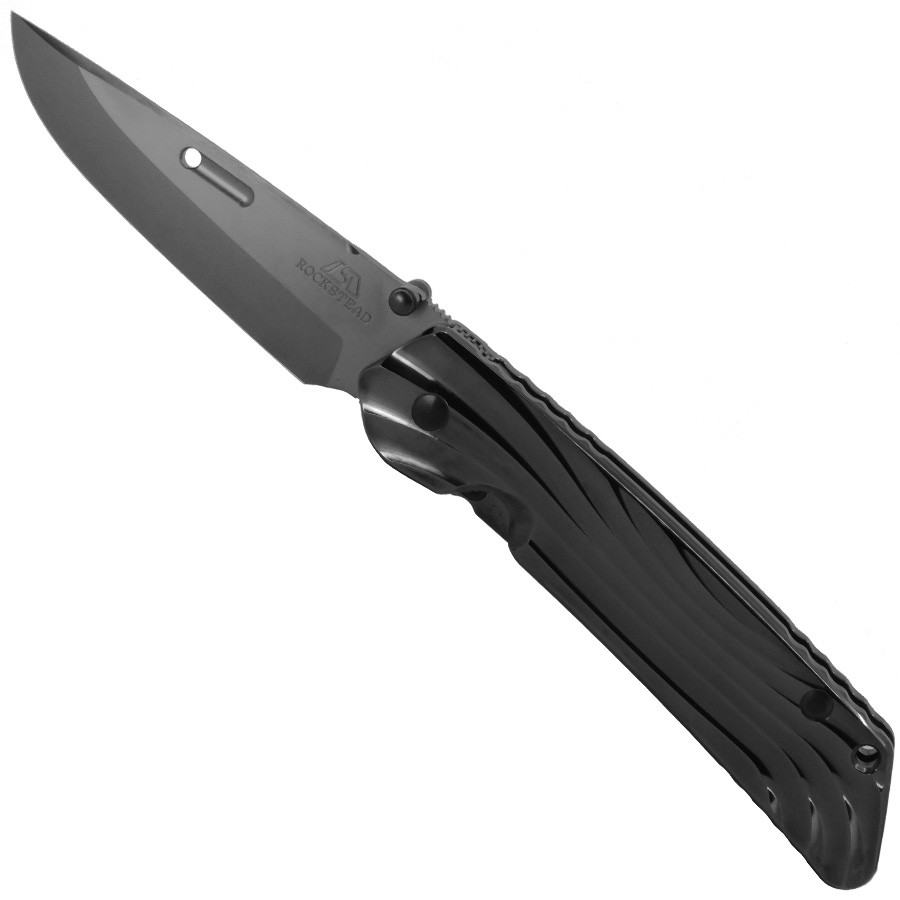 Higo II TI-DLC Shiny Handle - Rockstead