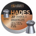 Plombs JSB Hades 5,5 mm (.22) - 1,03 G (15,89 gr) - Boite de 250